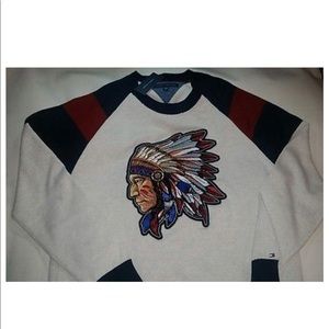Tommy Hilfiger Luxury American Aztec Indian Chief